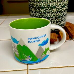 2016 LIMITED EDITION “You Are Here” Vancouver island Starbucks mug